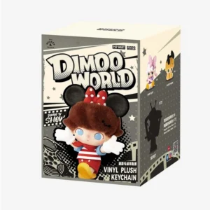 عروسک دیمو ورد (Dimoo World) سوپرایزی از برند Pop Mart با طراحی فانتزی، پولیشی نرم و بسته‌بندی رندوم، مناسب هدیه و کلکسیون