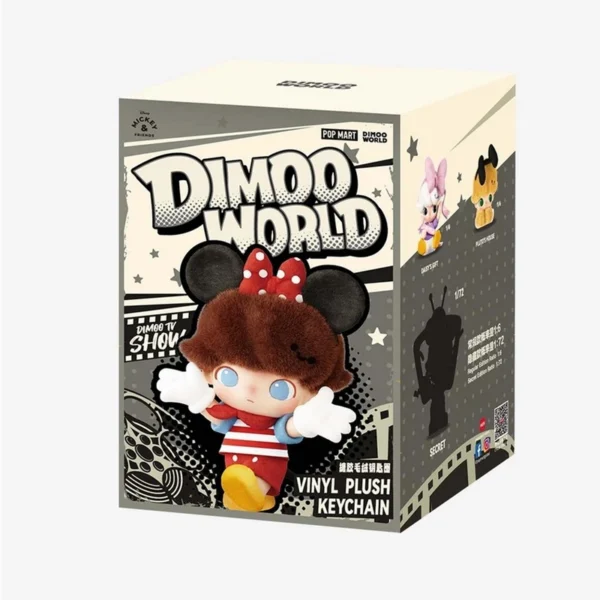 عروسک دیمو ورد (Dimoo World) سوپرایزی از برند Pop Mart با طراحی فانتزی، پولیشی نرم و بسته‌بندی رندوم، مناسب هدیه و کلکسیون
