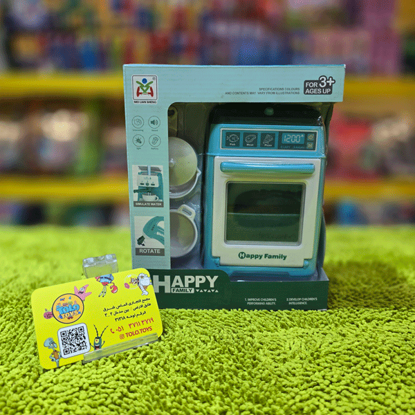 فر آشپزخانه اسباب بازی هپی فامیلی Happy Family کد LS820Q37 - تصویر 2
