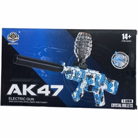 تفنگ تیر ژله ای ak47 شارژی مدل ak47 کد f970-1