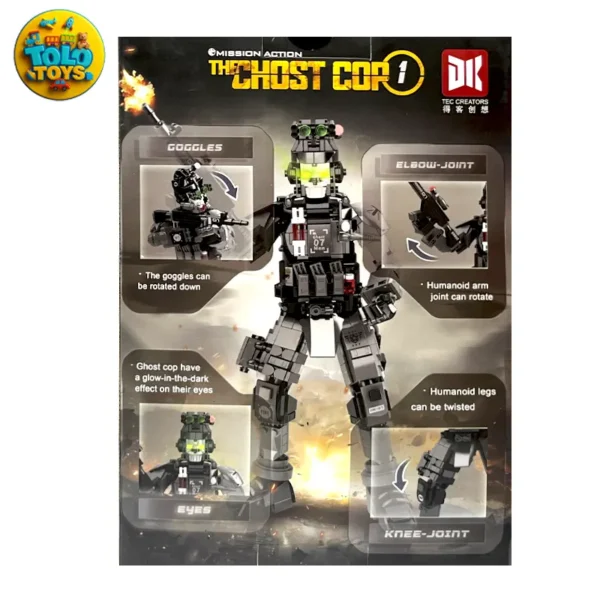 لگو ساختنی طرح شخصیت گوست call of duty کد 2010 - تصویر 3