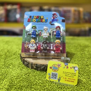 مینی فیگور لگویی مدل ماریو مجموعه 6 عددی