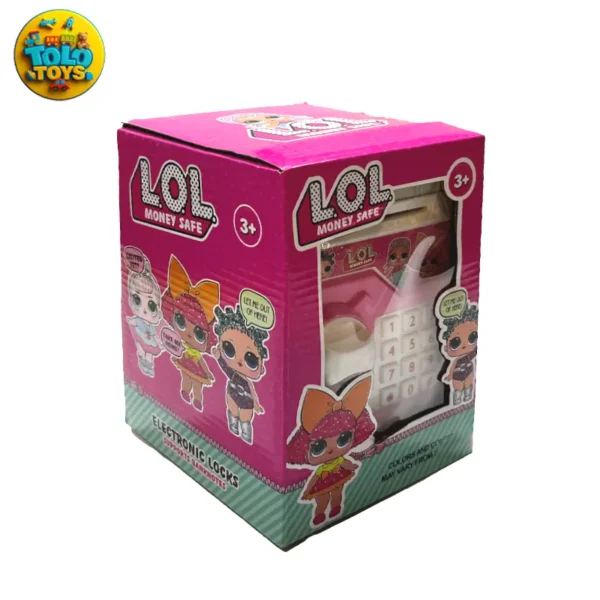 اسباب بازی گاوصندوق رمز دار طرح LOL