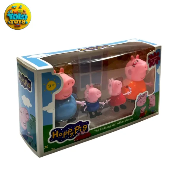 فیگور شخصیت پپاپیک Peppa Pig مجموعه 4 تایی