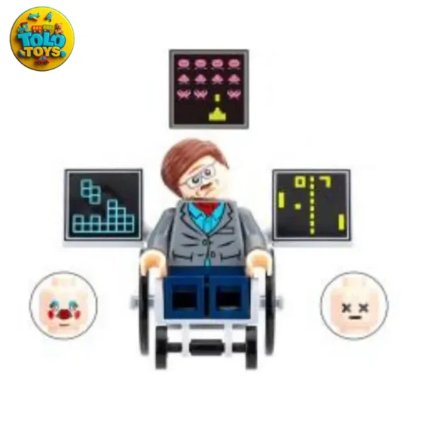 مینی فیگور لگویی استیو هاوکینگ با ویلچر