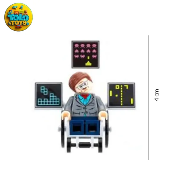 مینی فیگور لگویی استیو هاوکینگ با ویلچر