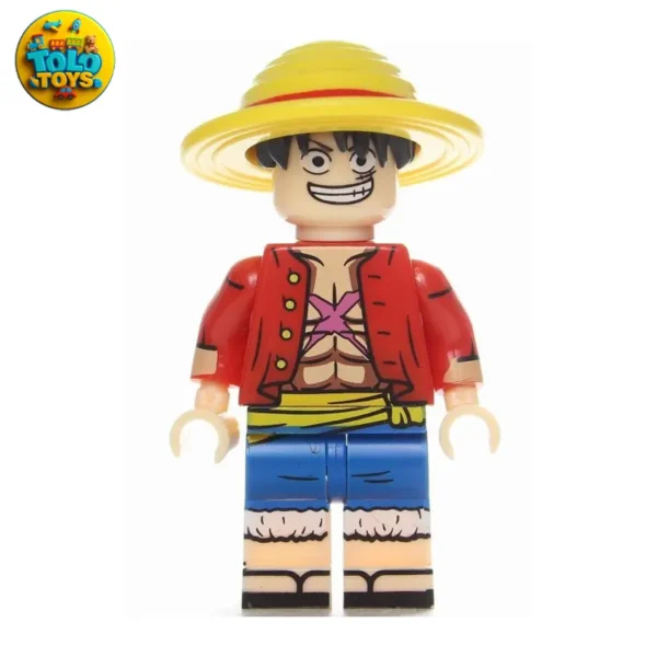مینی فیگور لگویی مانکی دی لوفی Luffy انیمه وان پیس