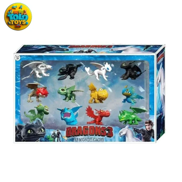 فیگور اژدها سواران مجموعه 12 عددی