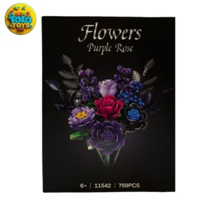 لگو ساختنی دسته گل رز flowers purple rose