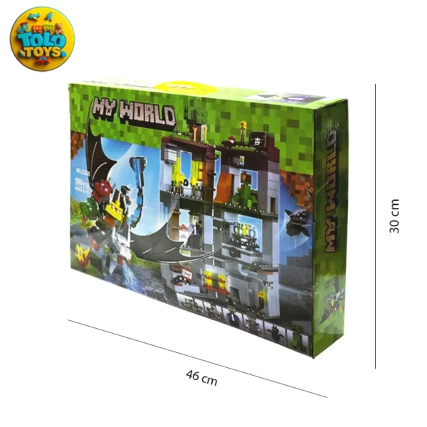 لگو ساختنی ماینکرافت 580 قطعه کد MG11268