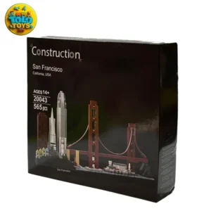 لگو ساختنی معماری سانفرانسیسکو کد 20043 تعداد 565 قطعه