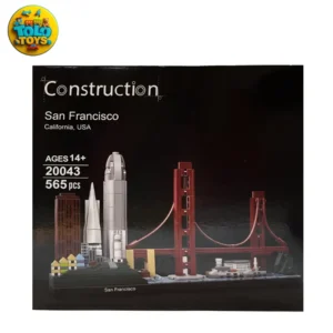 لگو ساختنی معماری سانفرانسیسکو کد 20043 تعداد 565 قطعه