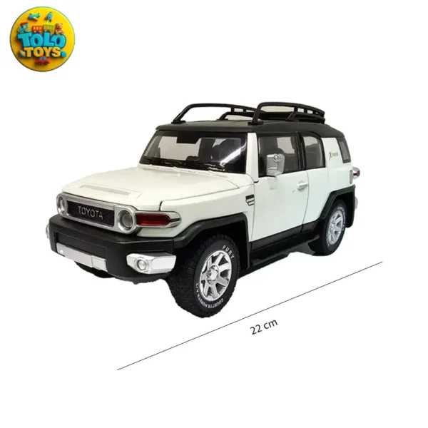 ماکت ماشین فلزی تویوتا اف جی کروز Toyota FJ CRUISER مقیاس 1:24 برند CHE_ZHI - تصویر 2
