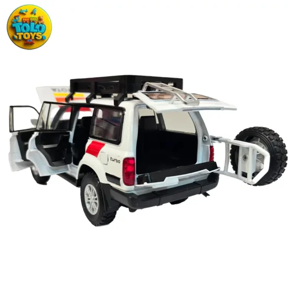 ماکت ماشین فلزی تویوتا لندکروزر مدل LC80