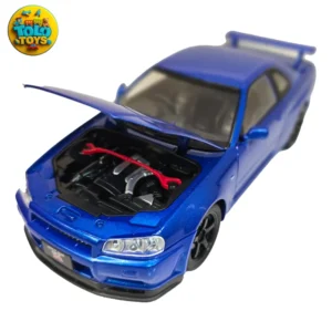 ماکت ماشین فلزی نیسان اسکای لاین Nissan SKYLINE GTR