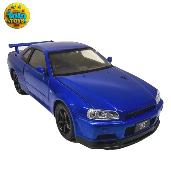 ماکت ماشین فلزی نیسان اسکای لاین Nissan SKYLINE GTR