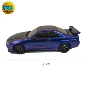 ماکت ماشین فلزی نیسان اسکای لاین Nissan SKYLINE GTR
