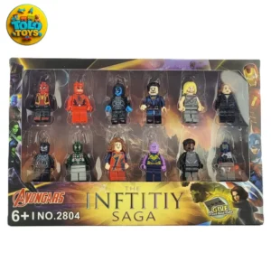 مینی فیگور لگویی انتقام جویان Avengers مجموعه 12 عددی