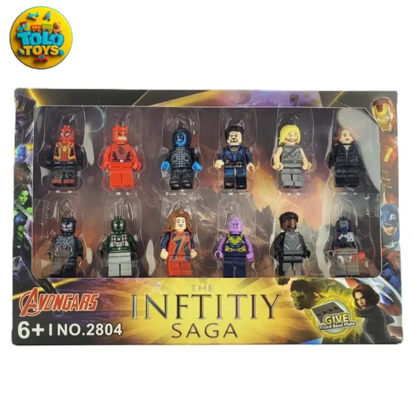 مینی فیگور لگویی انتقام جویان Avengers مجموعه 12 عددی